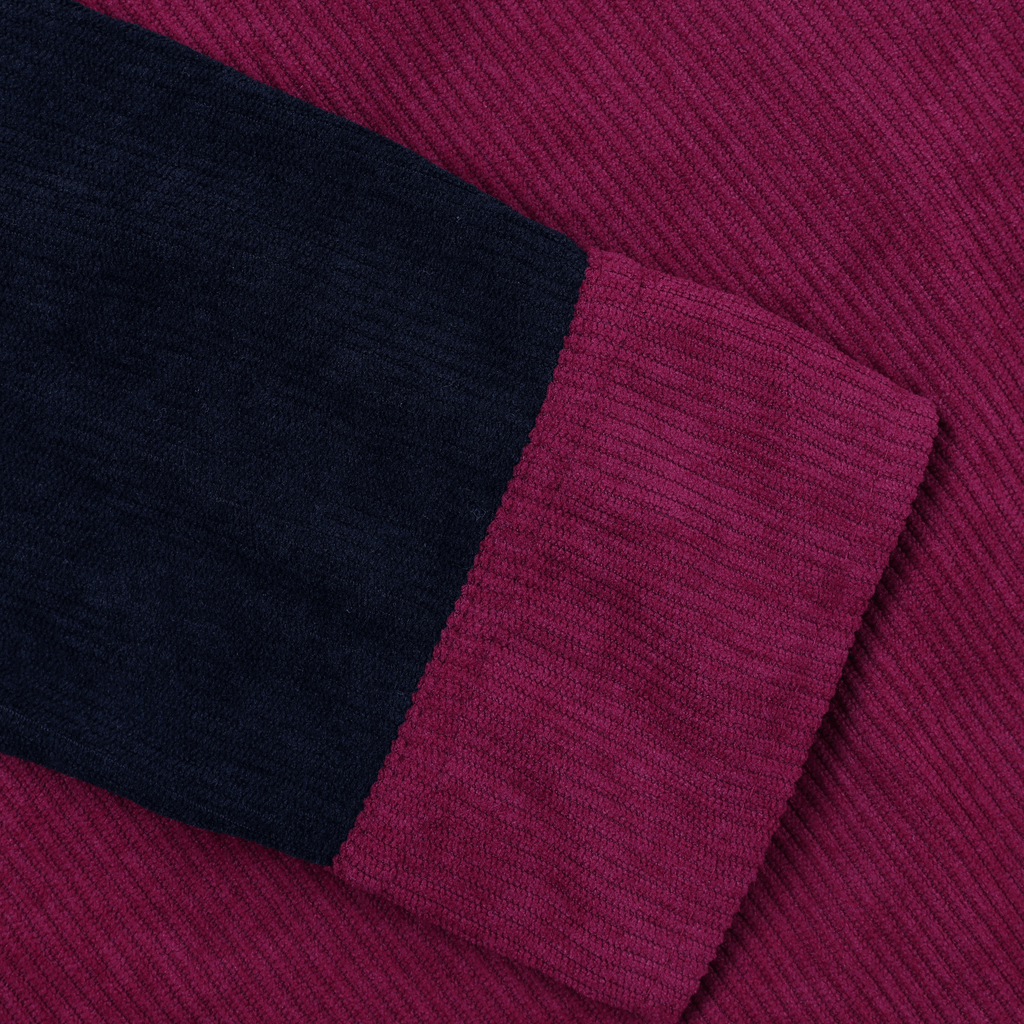 V. William's Curduroy Two-Tone Jacket Long Sleeves
