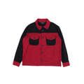 V. William's Curduroy Two-Tone Jacket Long Sleeves