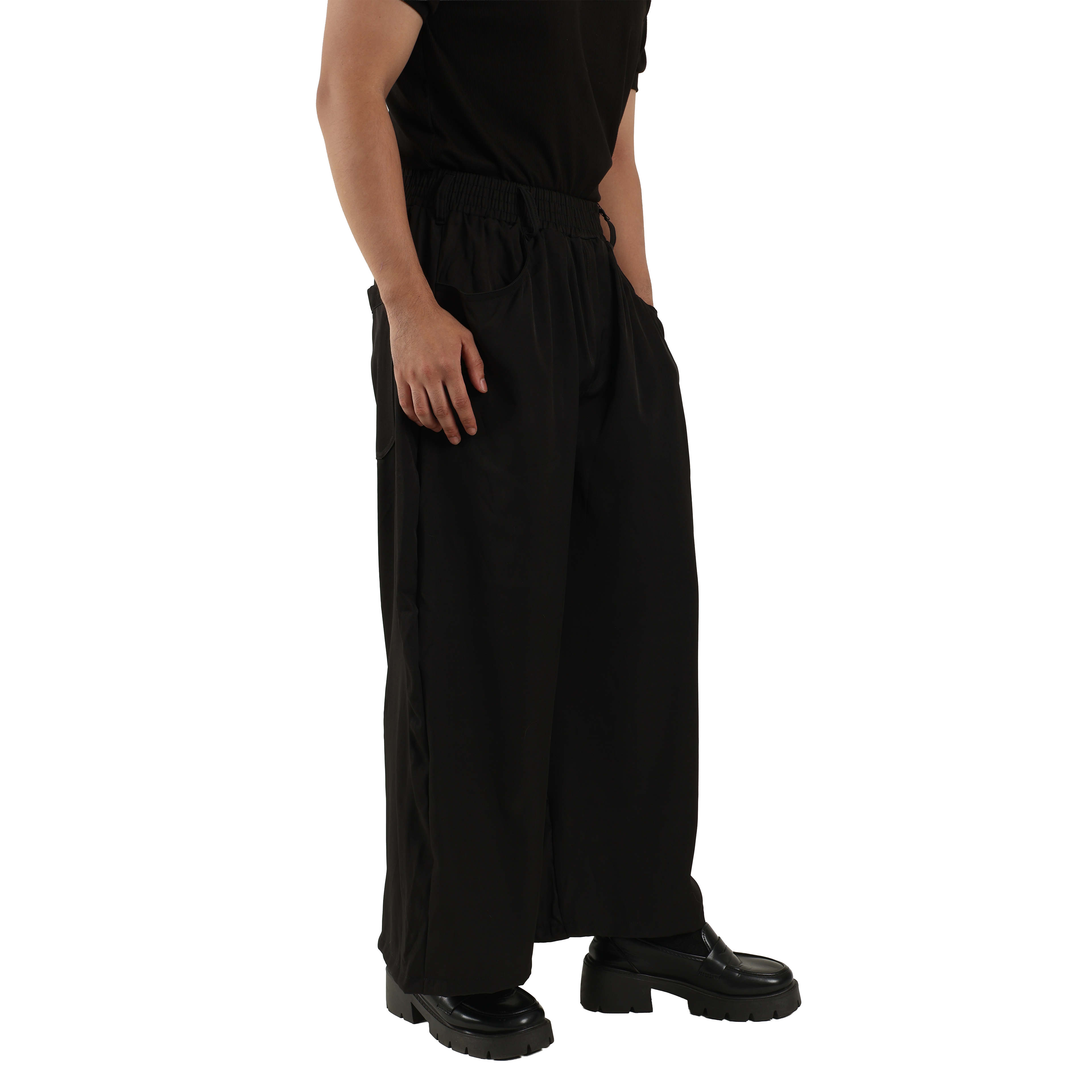 V. William's Cotton Twill Barrel Pants