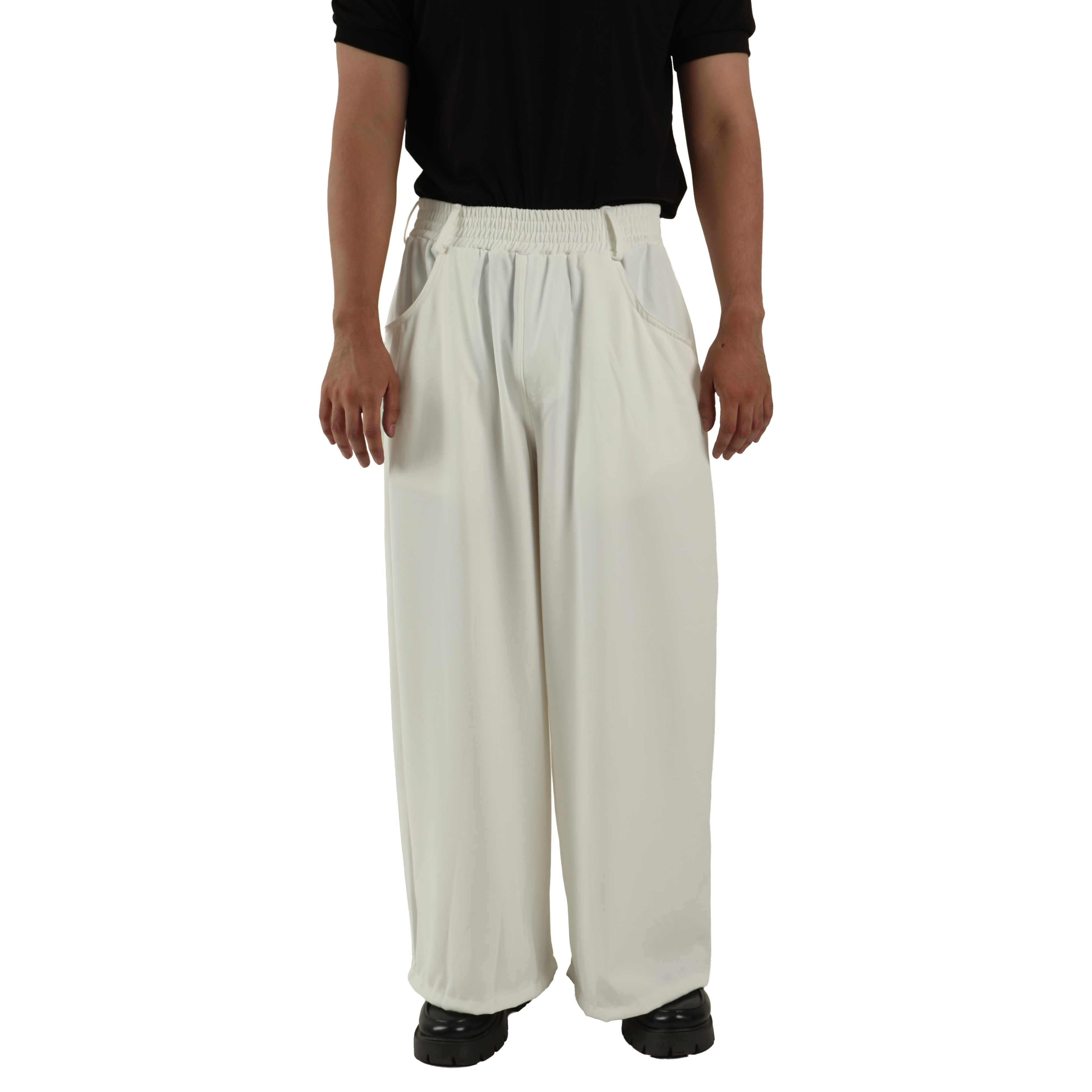 V. William's Cotton Twill Barrel Pants