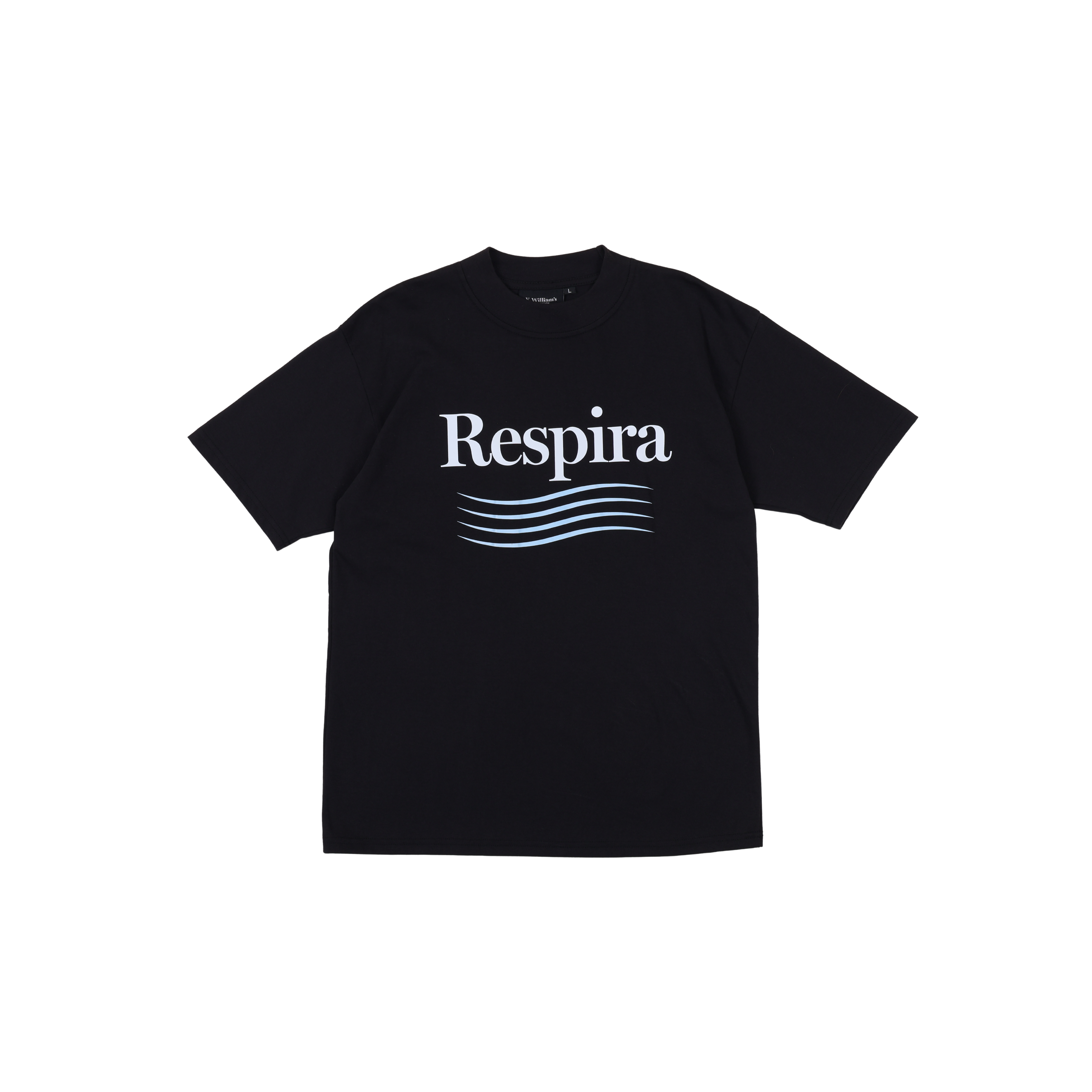 V. William's Mock Neck Graphic T-Shirt Daily Matters Collection