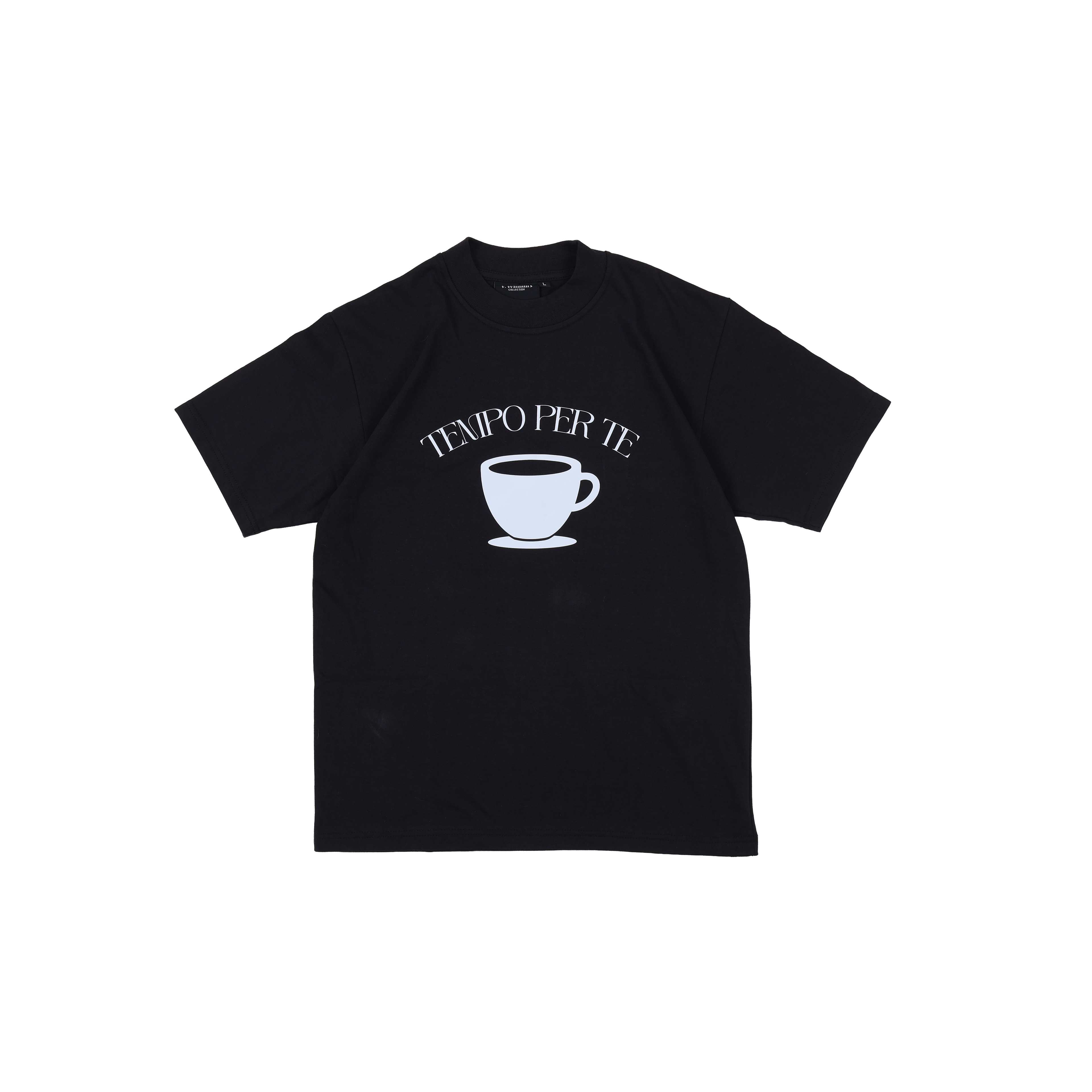 V. William's Mock Neck Graphic T-Shirt Daily Matters Collection